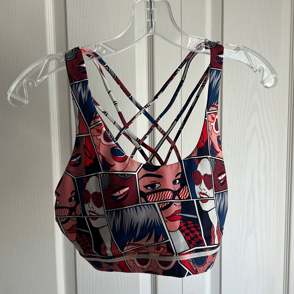 Constantly Varied Gear butterfly back bra. Never worn.